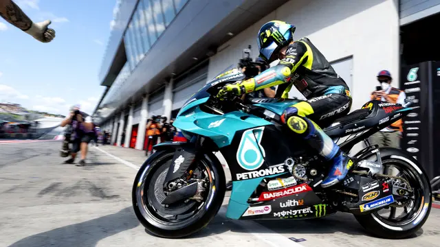 Foto: Usai Umumkan Pensiun, Rossi Hanya Mampu Start dari Posisi ke-17 pada GP Styria 2021