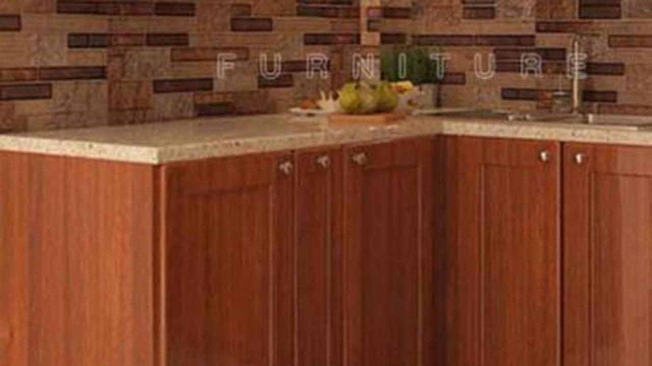 Wallpaper Dinding Dapur Minimalis Nuansa Kayu