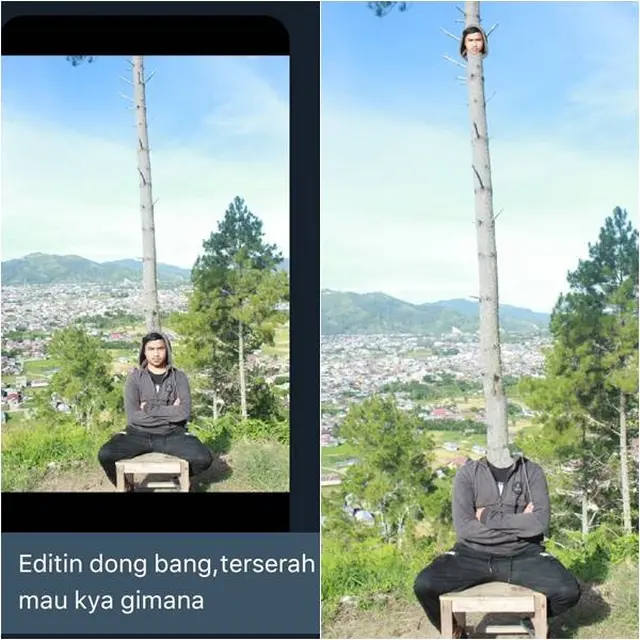 7 Foto Netizen di Gunung Ini Minta Diedit, Hasilnya Diluar Ekspektasi
