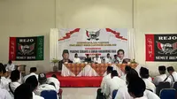 Ratusan Kiai Kampung Rejo Semut Ireng Dukung Prabowo Gibran Pada Pilpres 2024. (Istimewa)