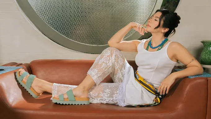 Inspirasi mix and match outfit ala Shaloom Razade