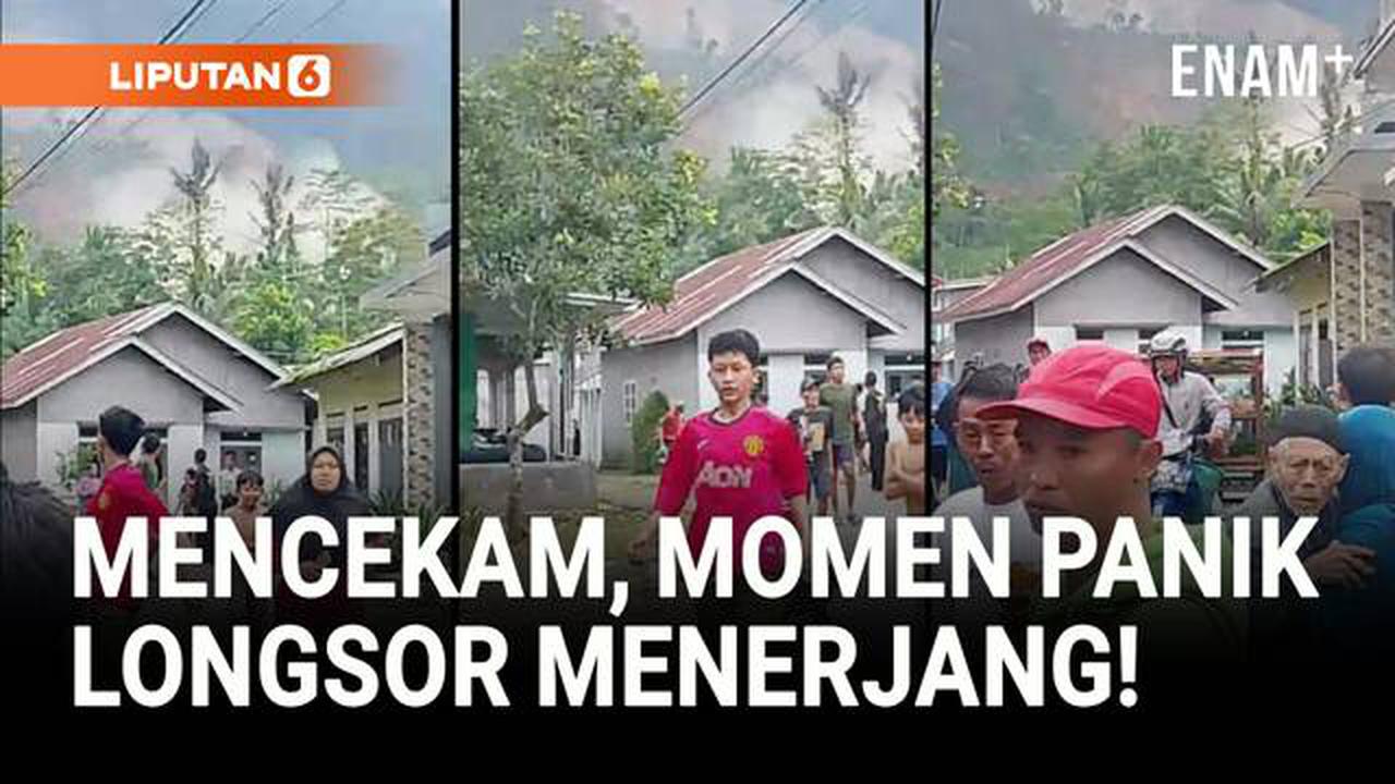 Momen Mencekam Tebing di Banjarnegara Longsor, 27 Warga Hilang!
