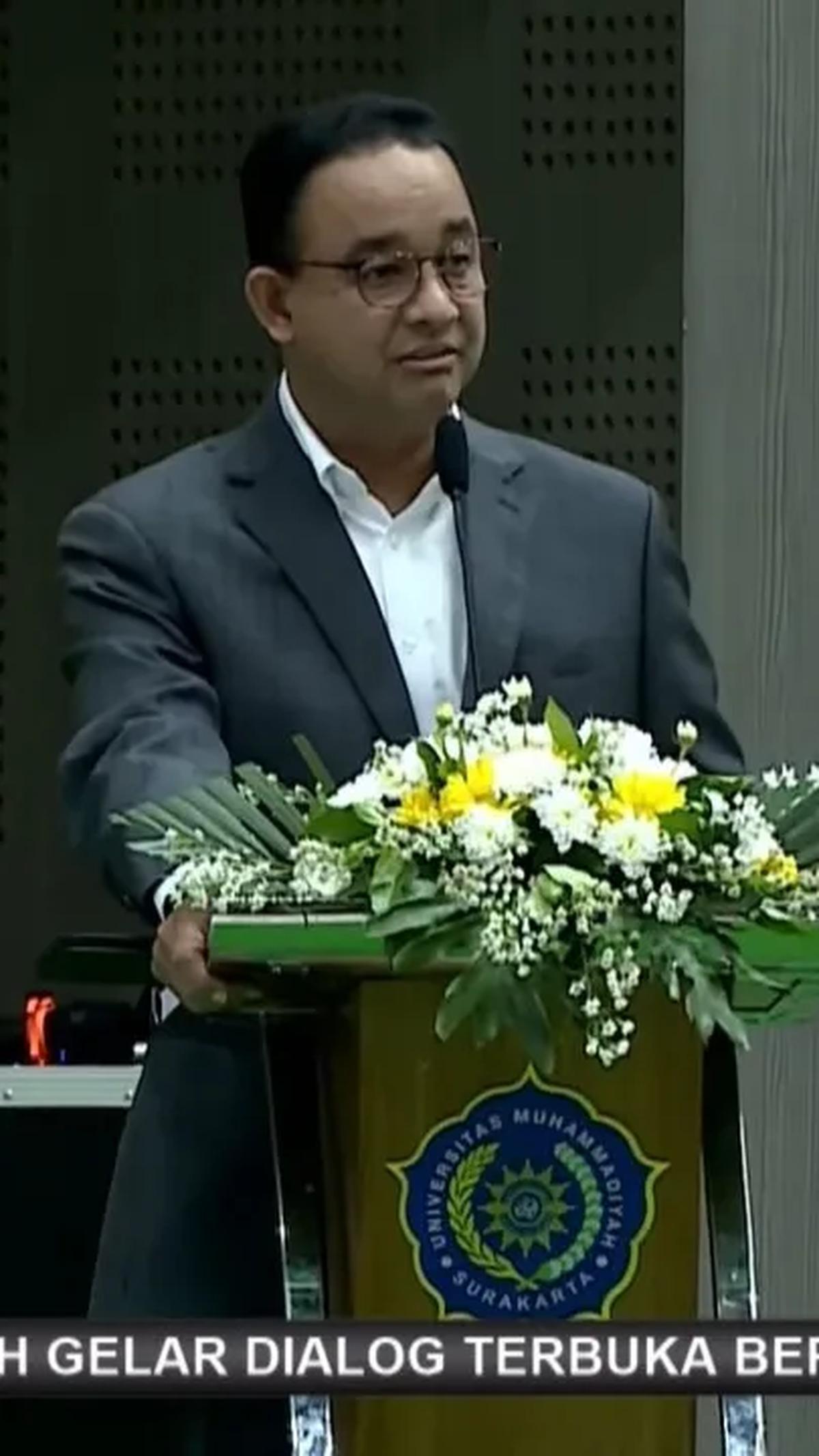 "Jadi bukan hanya membangun satu kota di tengah-tengah hutan," ujar Anies.