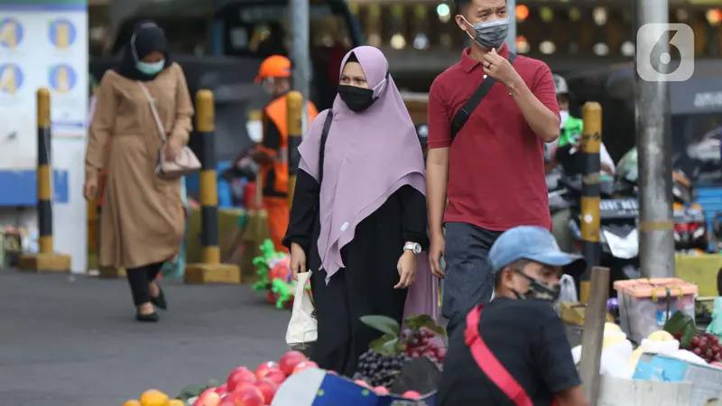 FOTO: Kasus Positif Covid-19 di Jakarta Masih Tinggi