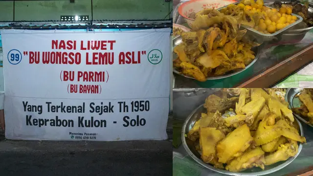Nasi Liwet Kuliner Solo Jawa Tengah