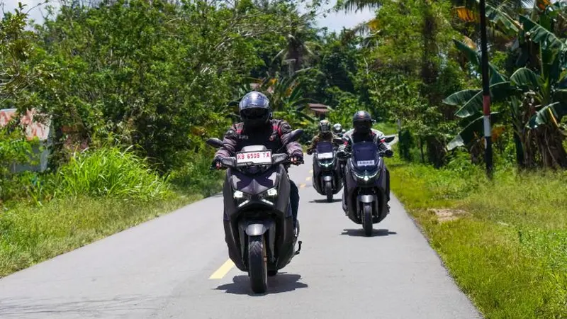 Jelajah 576 Km di Kalimantan Barat, Performa Ciamik Yamaha NMax Turbo untuk Touring (ist)