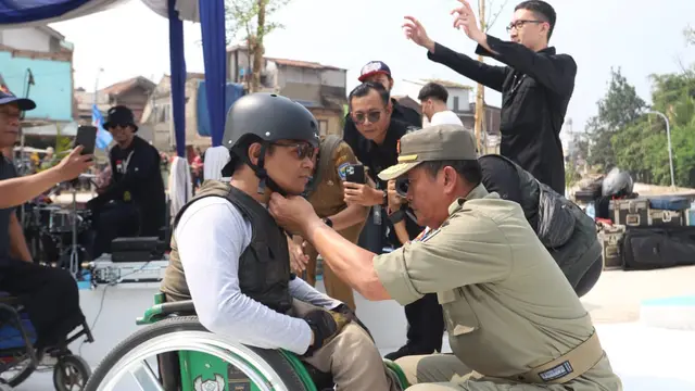 Secara umum, fasilitas kursi roda freestyle mirip dengan arena skateboard, hanya saja dibangun dengan lebih inklusif dan dilengkapi berbagai fasilitas yang ramah disabilitas. Foto: Dok Pribadi.