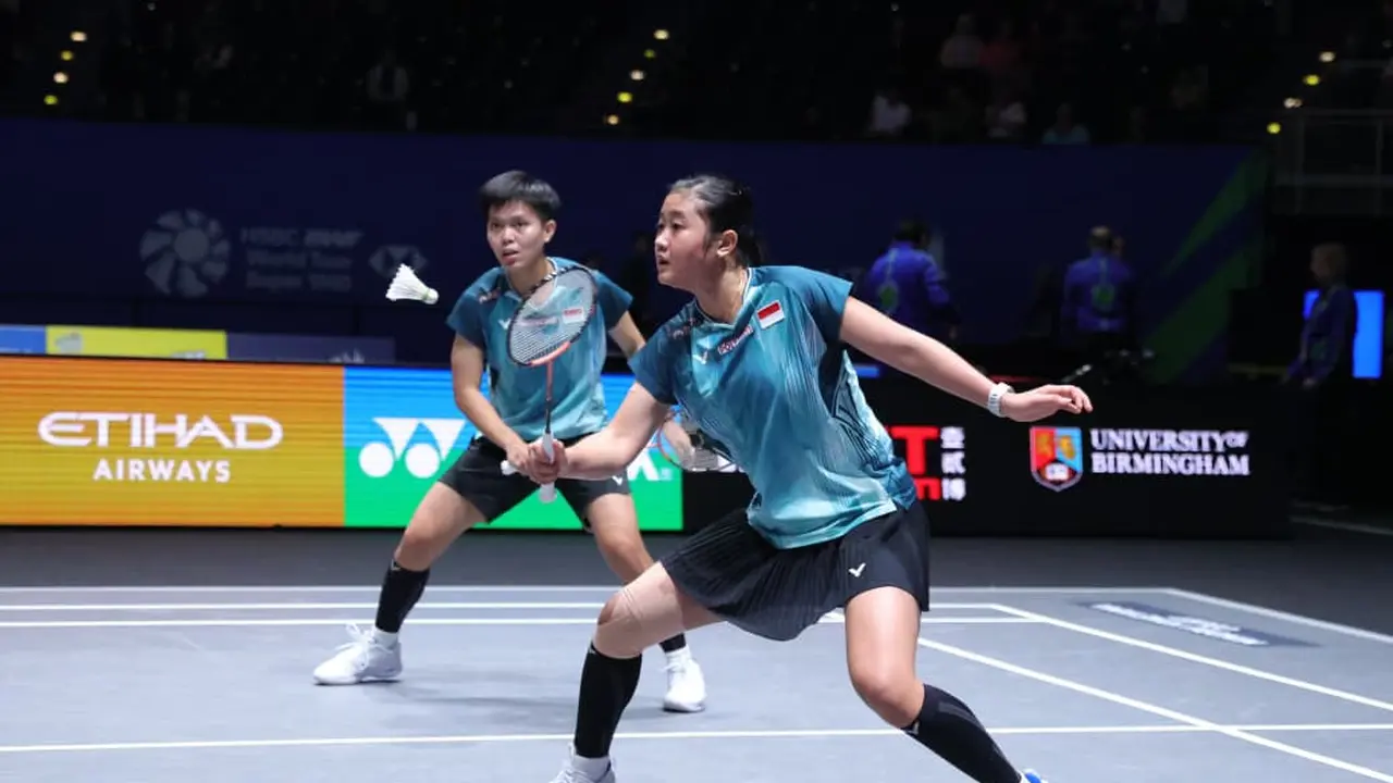 Amallia Cahaya Pratiwi/Siti Fadia Silva Ramadhanti - Swiss Open 2026 - Bulu Tangkis