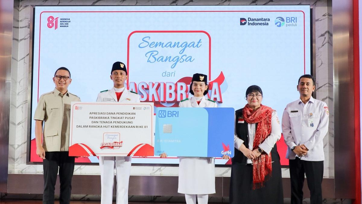 17 Tahun Setia Apresiasi Paskibraka, BRI Kembali Salurkan Dana Pendidikan