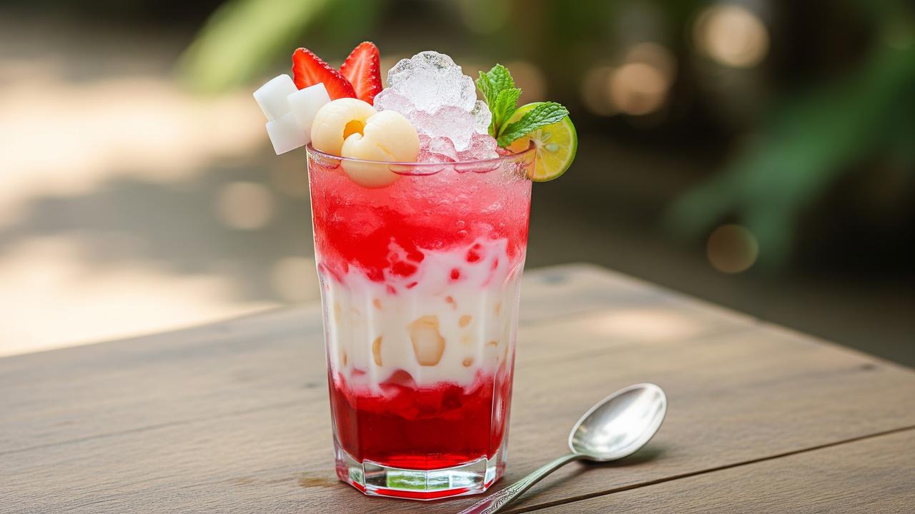 Resep Es Merah Putih Segar Menyambut HUT RI, Minuman Praktis Mudah Dibuat