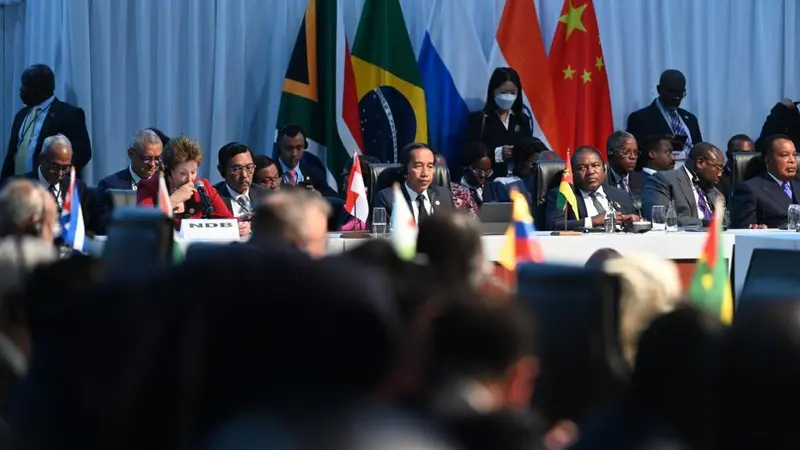 Jokowi di BRICS Soroti Tatanan Ekonomi Dunia, Ini Alasannya