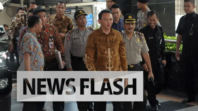 NEWS FLASH: Penuhi Panggilan KPK, Ahok Hanya Tersenyum 
