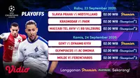 Jadwal Live Streaming Babak Playoff Liga Champions di Vidio, 23 - 24 September 2020