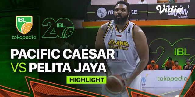 VIDEO: Pelita Jaya Taklukkan Elang Pacific Caesar Surabaya di IBL 2023, Andakara Prastawa Dhyaksa Cetak 34 Poin
