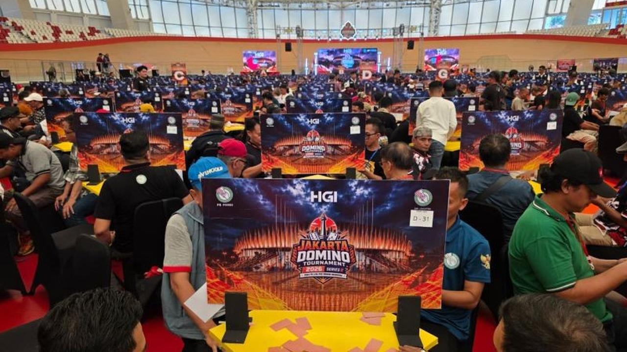 Antusiasme Tinggi, Lebih dari 1.000 Peserta Ramaikan HGI Jakarta Domino Tournament 2026