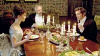 Ilustrasi makan besar malam hari di masa Victoria. (Sumber The Express)
