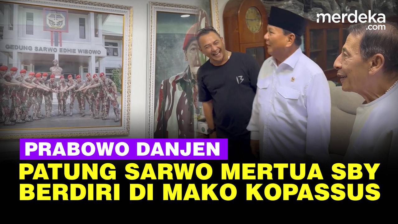 VIDEO: Jejak Prabowo di Balik Berdirinya Patung Jenderal Sarwo Edhie Mertua SBY