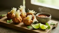 Resep Bakso Enoki Ayam Renyah yang Bikin Nagih