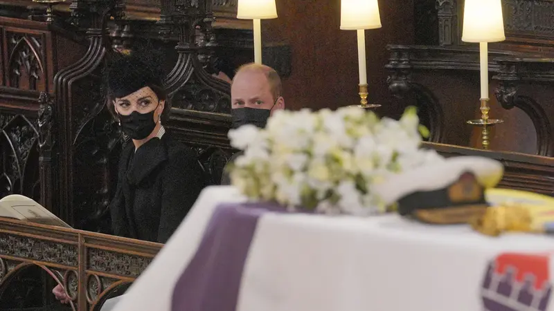 Pesona Kate Middleton di Pemakaman Pangeran Philip