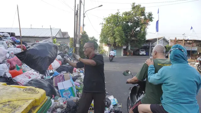 Kondisi Depo Sampah Pengok, Kota Yogyakarta Kamis (28/9/2023)