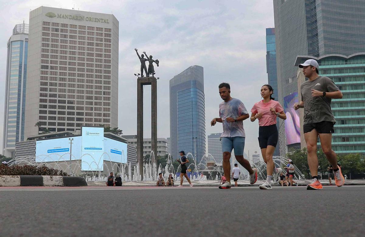 FOTO: Car Free Day Jakarta Tetap Diadakan Selama Ramadhan, tapi Hanya untuk Olahraga