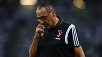 Maurizio Sarri masih belum puas dengan performa Juventus. (International Champions Cup/Thananuwat Srirasant)