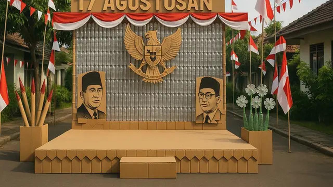 8 Dekorasi Panggung 17 Agustus Simple Elegan untuk Acara di Desa hingga Perumahan