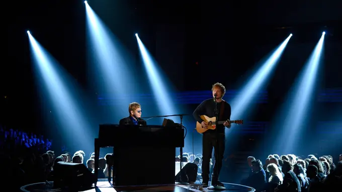 [Bintang] Ed Sheeran & Elton John