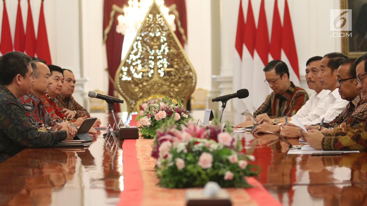 Bos SoftBank Temui Presiden Jokowi