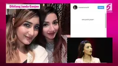 Seorang warganet menyindir kesamaan status dua wanita cantik berdarah Arab, Tsania Marwa dan Tania Nadhira.