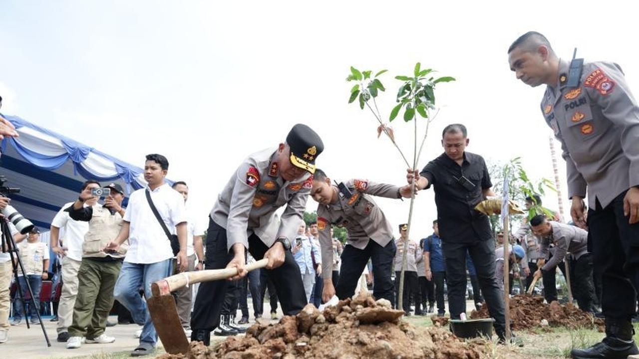 Polda Banten Tanam 1.000 Pohon di Cilegon, Perkuat Gerakan Indonesia ASRI