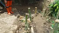 Tanah Retak Sepanjang 13 Meter, Akses Warga Kampung Cibadak Sukabumi Terputus Usai Hujan Ekstrem