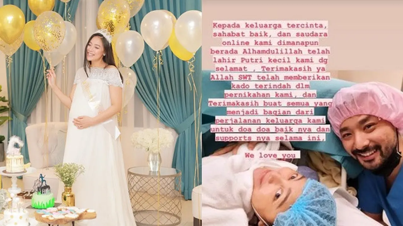 Melahirkan Anak Kedua, Ini 6 Potret Perjalanan Kehamilan Whulandary Herman