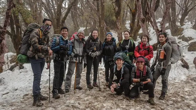 Potret perjuangan Nikita Willy mencapai Annapurna, Himalaya, Nepal