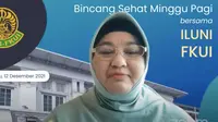 Anggota Pakar Medis Satgas COVID-19, Erlina Burhan