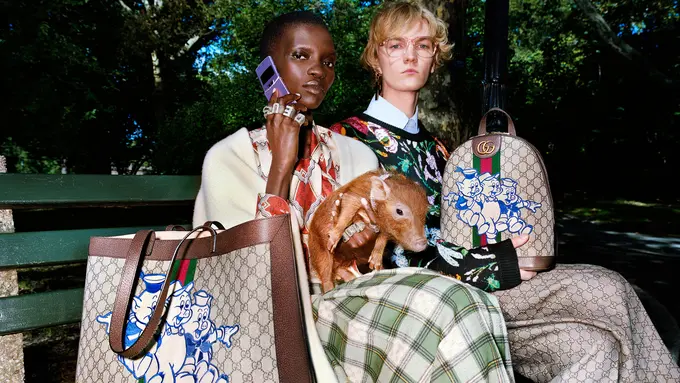 Menyambut Tahun Baru Cina, Gucci Persembahkan Koleksi Spesial