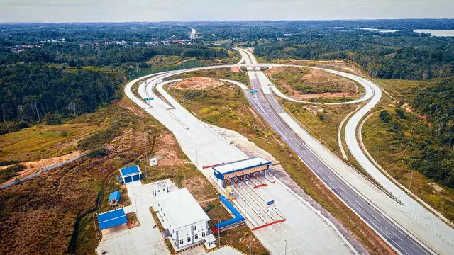 PT Jasamarga Balikpapan Samarinda siap mengoperasikan Jalan Tol Balikpapan-Samarinda Seksi 1 dan Seksi 5. (Dok Jasa Marga)