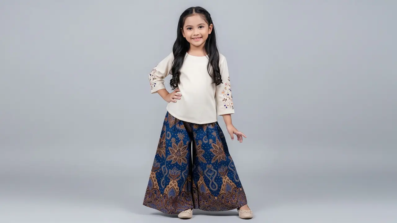 Model Celana Panjang Anak Perempuan yang Lucu dan Elegan
