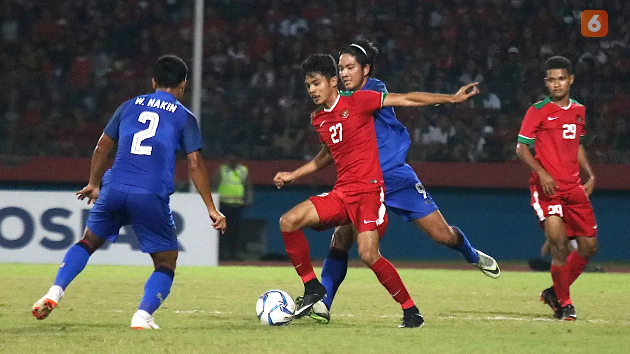 Timnas Thailand U-19 vs Timnas Indonesia U-19
