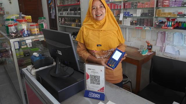 Susilawati (39) agen BRILink di Gadingsari, Kec. Sanden