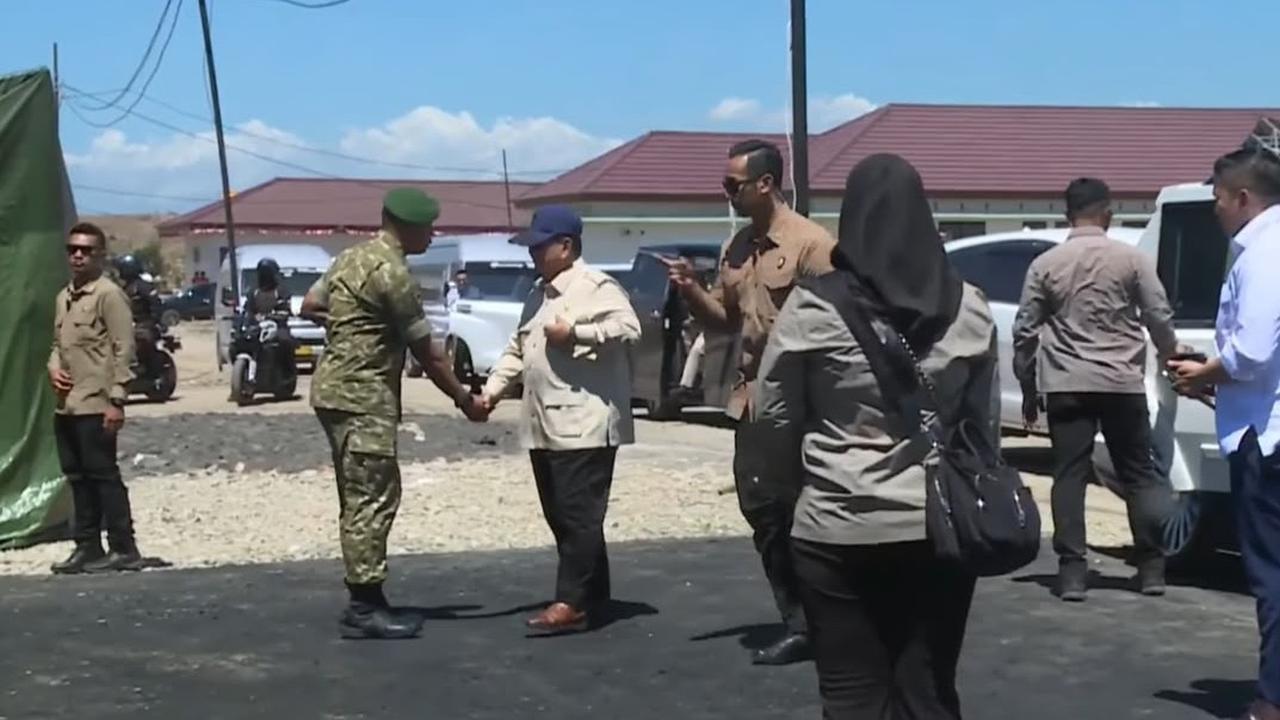 Prabowo Kunjungi Nagekeo, Cek Langsung Penanganan Gempa