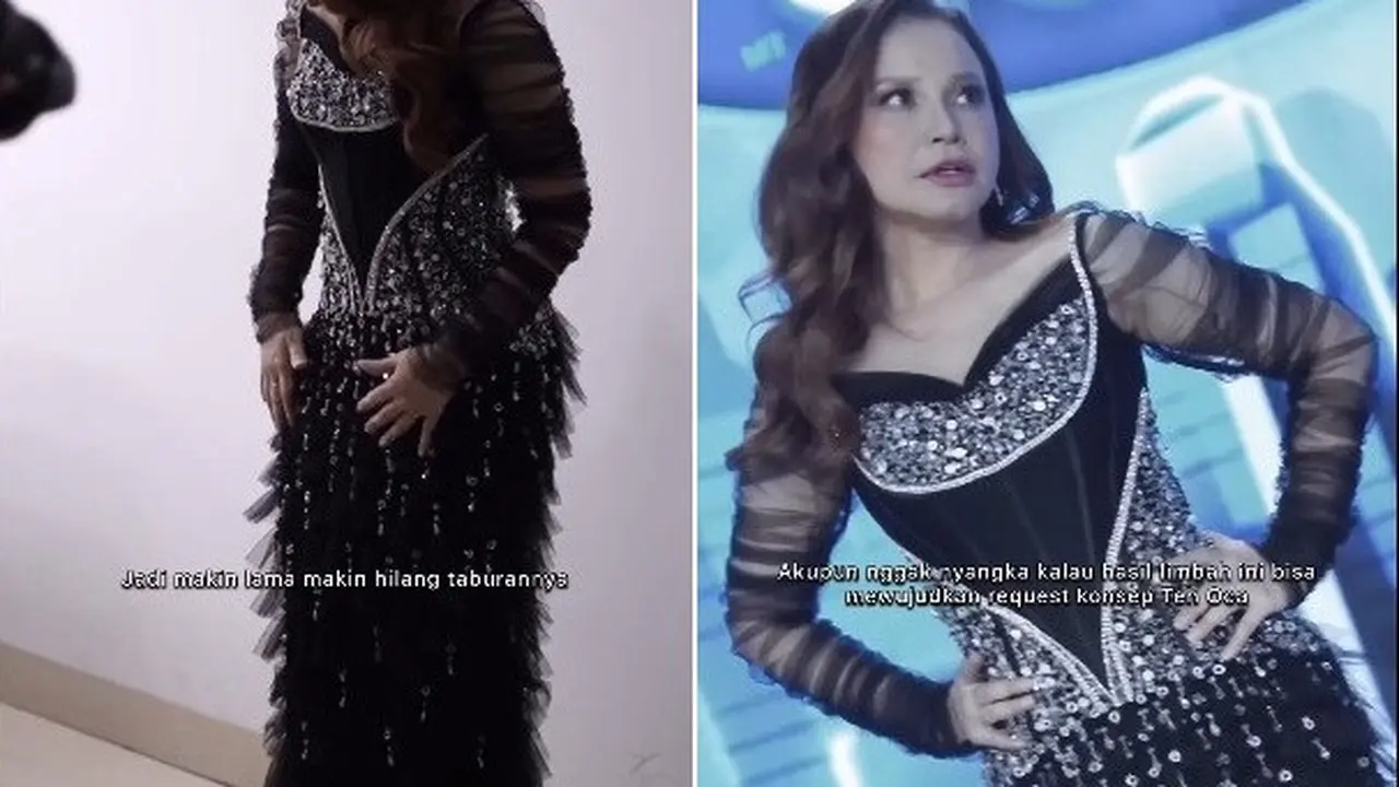 Detail Potret Baju Rossa di Grand Final Indonesian Idol, Cantik dan Menawan