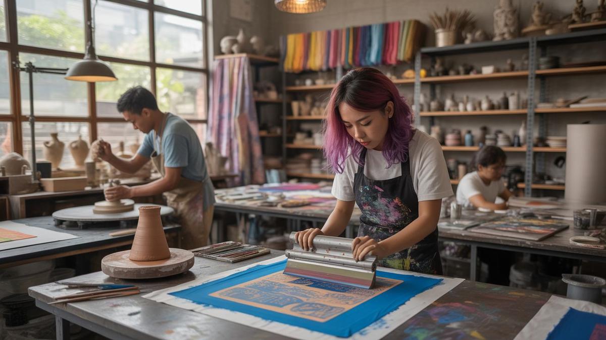10 Rekomendasi Tempat Workshop Kreatif di Blok M dan Sekitarnya 2026, Sablon, Keramik, hingga Melukis