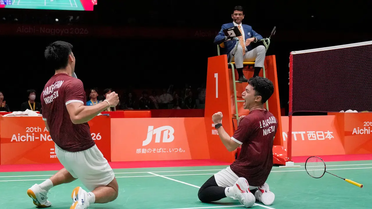 Leo Rolly Carnando Daniel Marthin Raih Emas Asian Games 2026