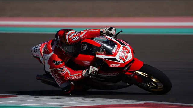 Foto: The Silent Boy Gacor di Hari Pertama ARRC Mandalika