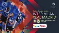 Inter Milan vs Real Madrid (Liputan6.com/Abdillah)