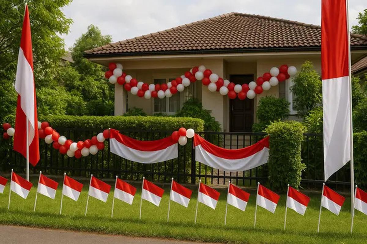 10 Ide Dekorasi 17 Agustus, Meriahkan Hari Kemerdekaan dengan Nuansa Merah Putih