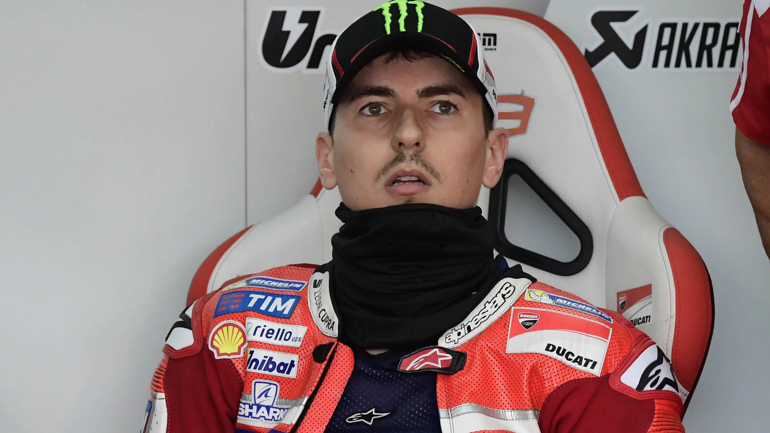 Jorge Lorenzo (Ducati) . (AFP/Javier Soriano)