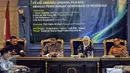 Suasana diskusi Revisi Undang-Undang Pilkada; Pematangan Demokrasi di Indonesia, Kompleks Parlemen, Jakarta, Kamis (14/4). (Liputan6.com/Johan Tallo)