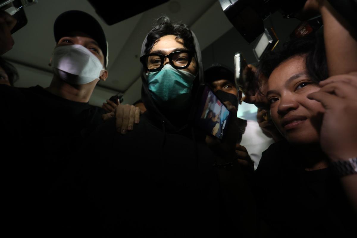 FOTO: Onadio Leonardo Jalani Asesmen di BNNP DKI Usai Ditangkap Kasus Narkoba